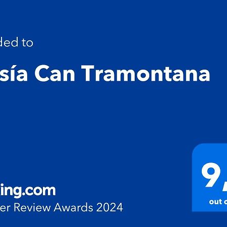 Masia Can Tramontana Pensionat Tiana Eksteriør billede